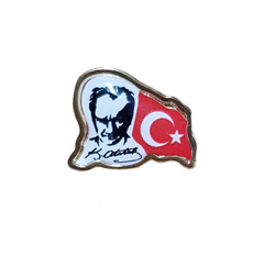 BP003 Damla Etiketli Rozet