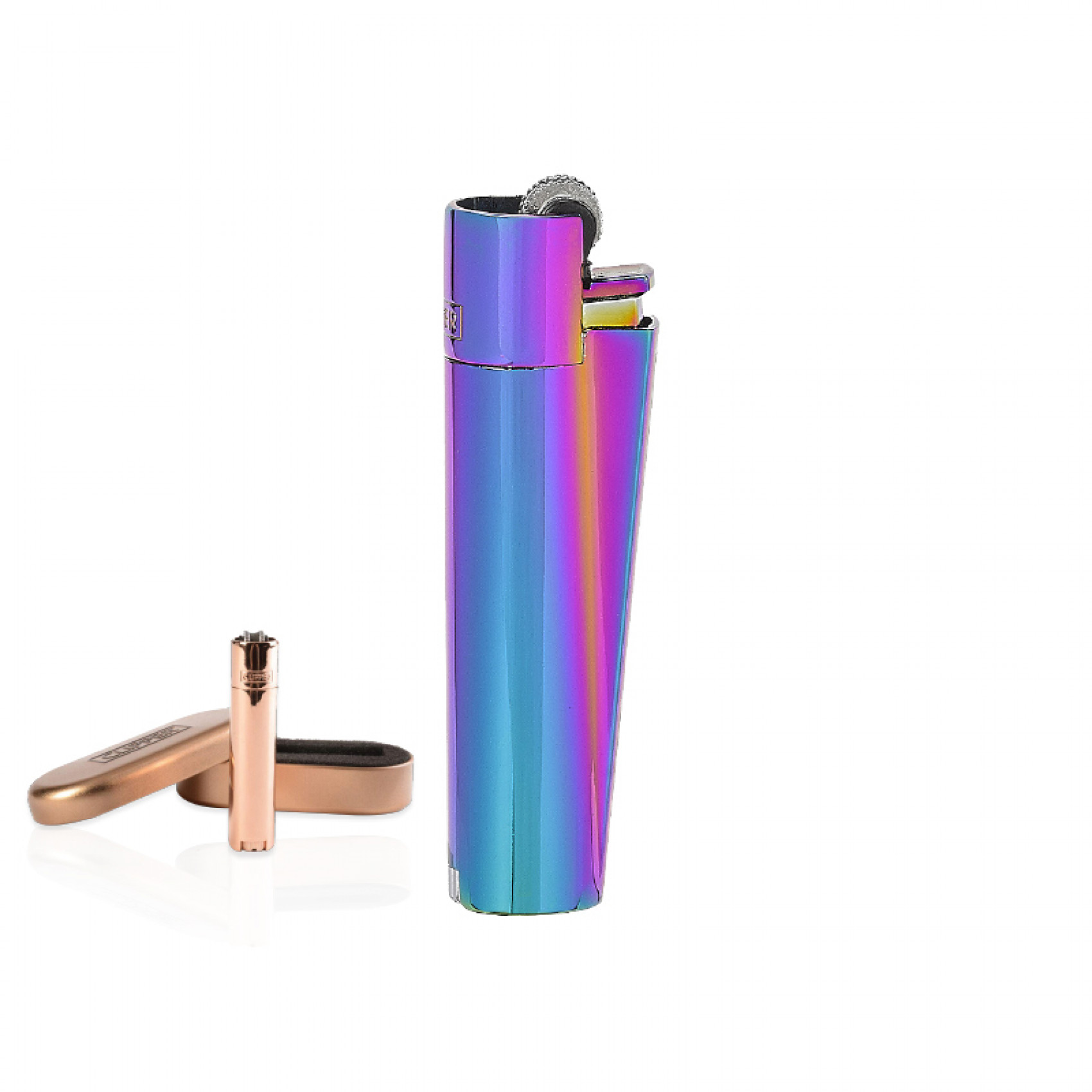 BP024 Clipper Metal Siboplu Çakmak