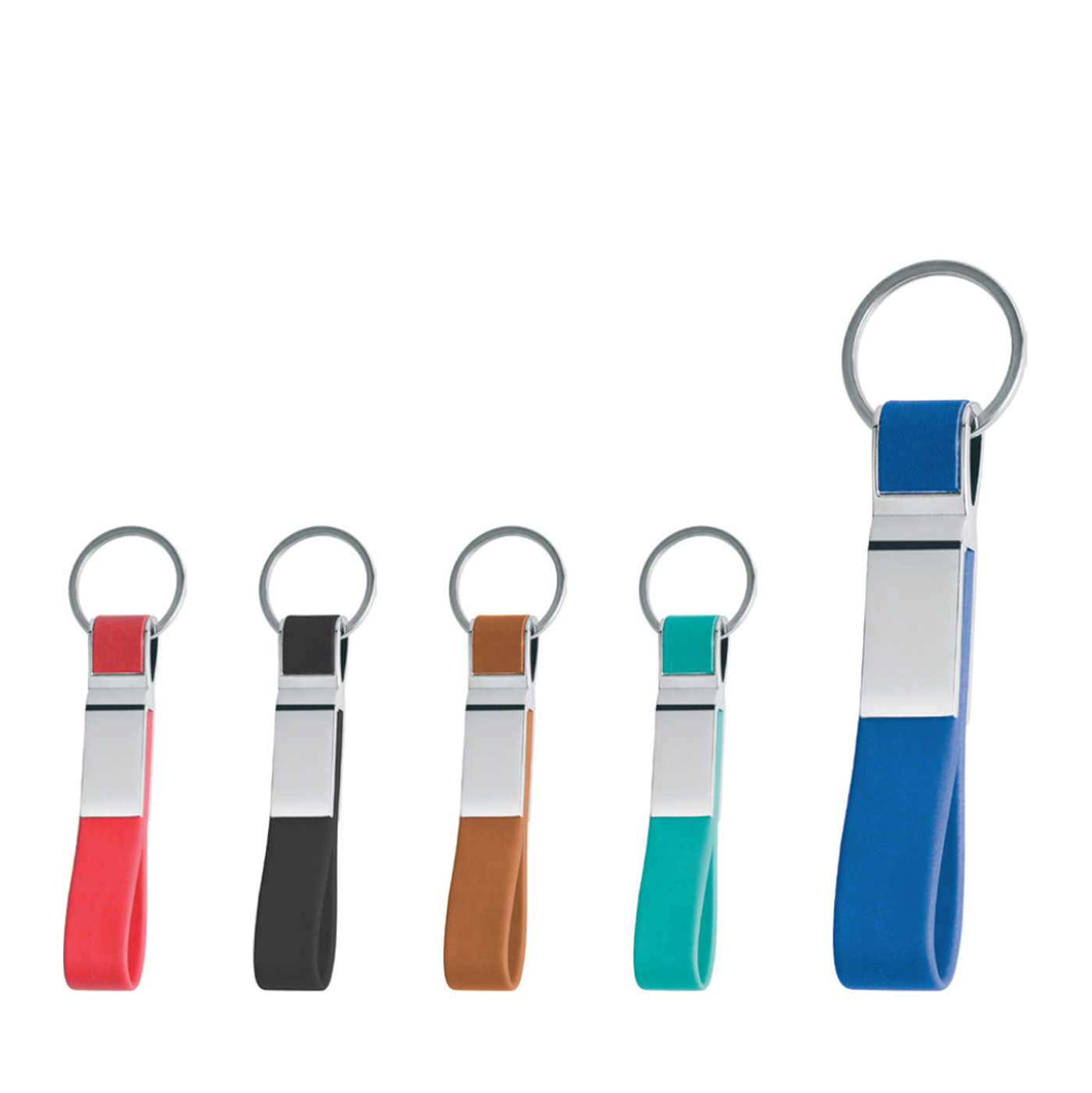 BP069  Metal ve Deri Anahtarlık