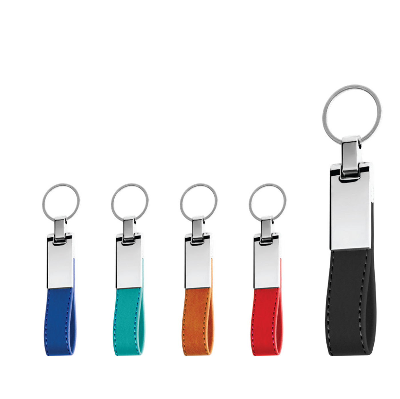 BP073 Metal ve Deri Anahtarlık