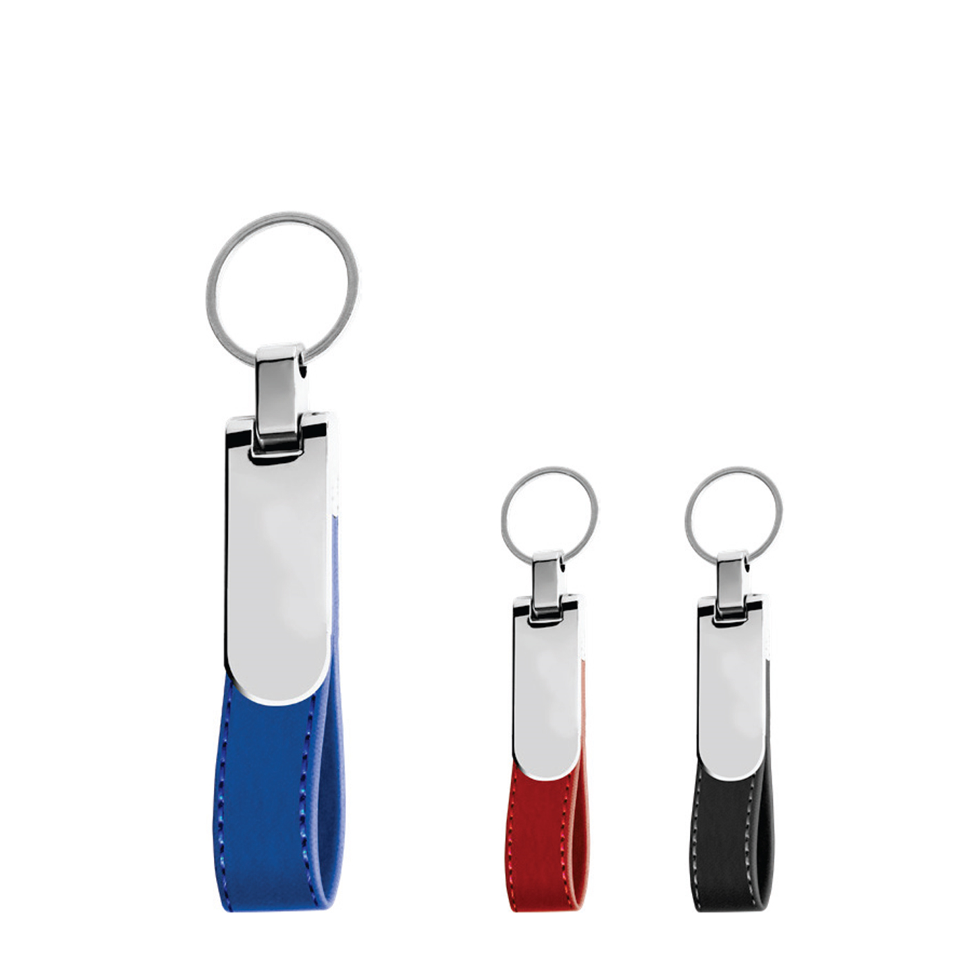 BP074 Metal ve Deri Anahtarlık