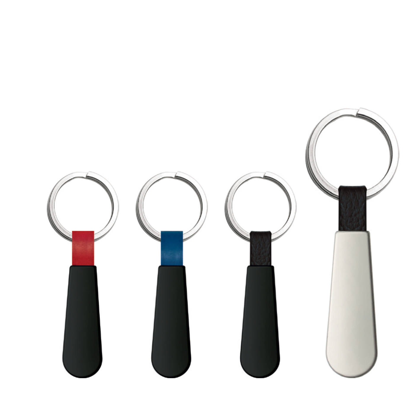 BP075-Metal ve Deri Anahtarlık