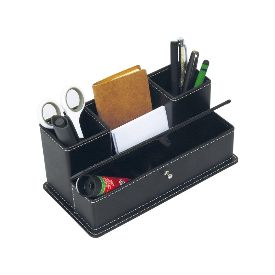 BP417 Suni Deri Kalemlik ve Organizer