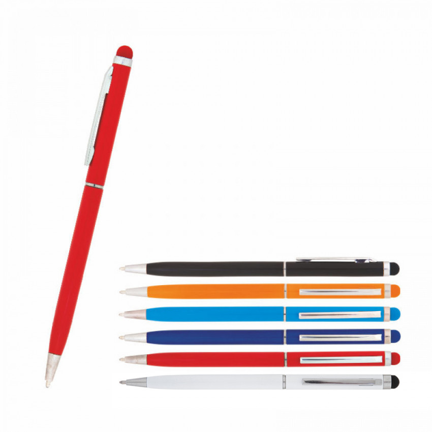 D87 Metal Tükenmez Touchpen Kalem