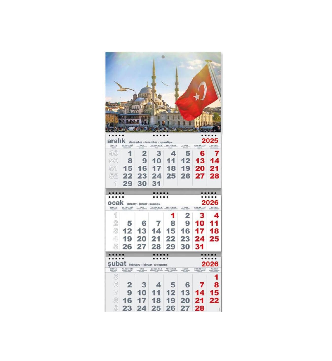 BP044 Gemici Takvimi